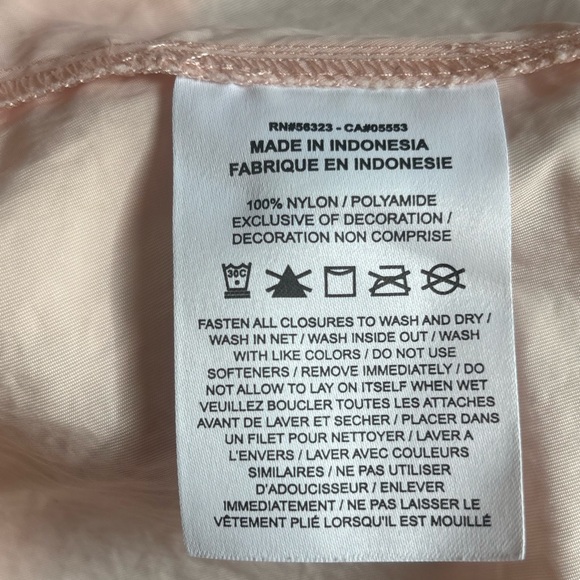 Nike Swoosh Women Woven Cami Dress Size L Sleeveless Light Pink - Picture 6 of 6